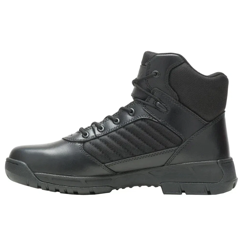 Мужские рабочие ботинки Bates Tactical Sport 2 Mid из черной кожи с композитным носком HAWK048 — фото 3