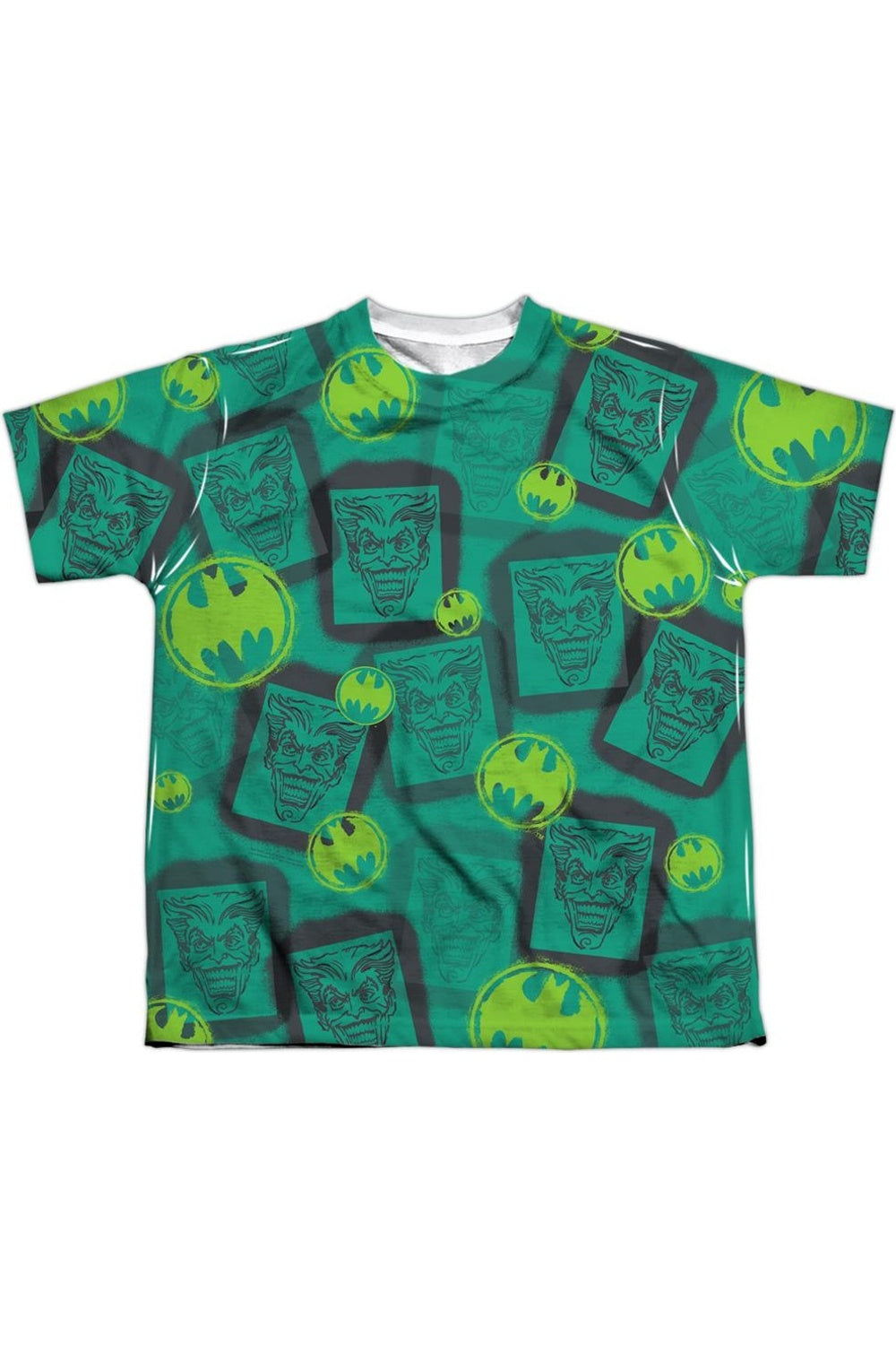 

Футболка с коротким рукавом для детей Batman Rivalry Gildan, белый