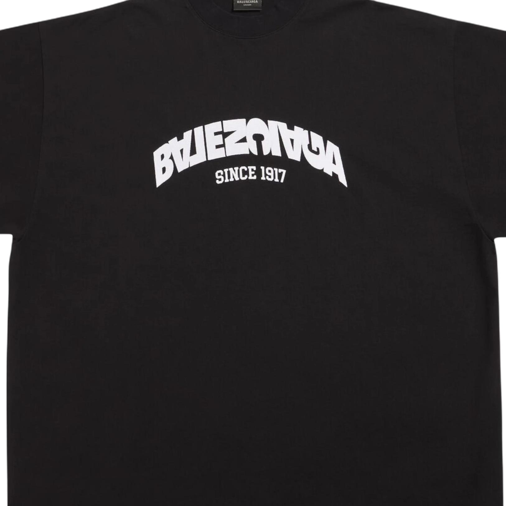 Футболка Loose Fit Unisex Balenciaga, черный — фото 4