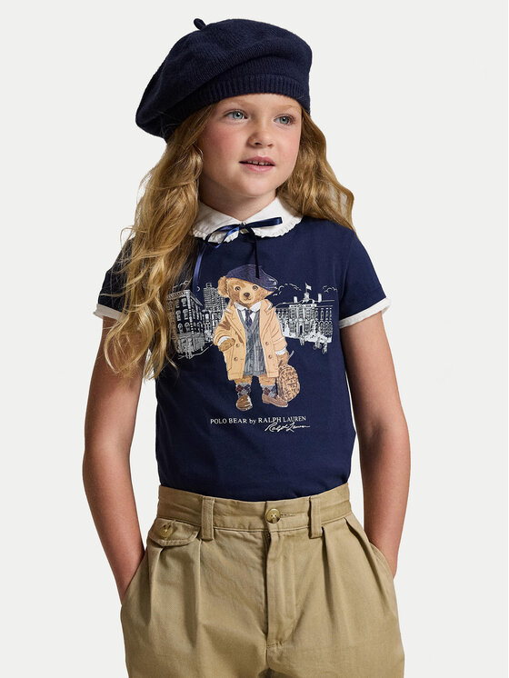 

Футболка regular fit 312979033001 Polo Ralph Lauren, синий