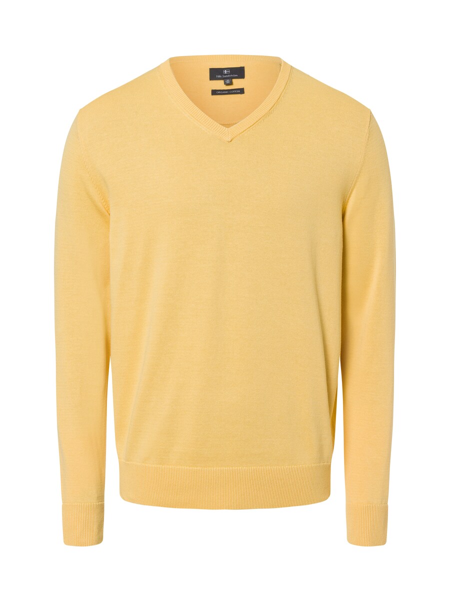 

Свитер с v-образным вырезом Nils Sundström Sweater, желтый