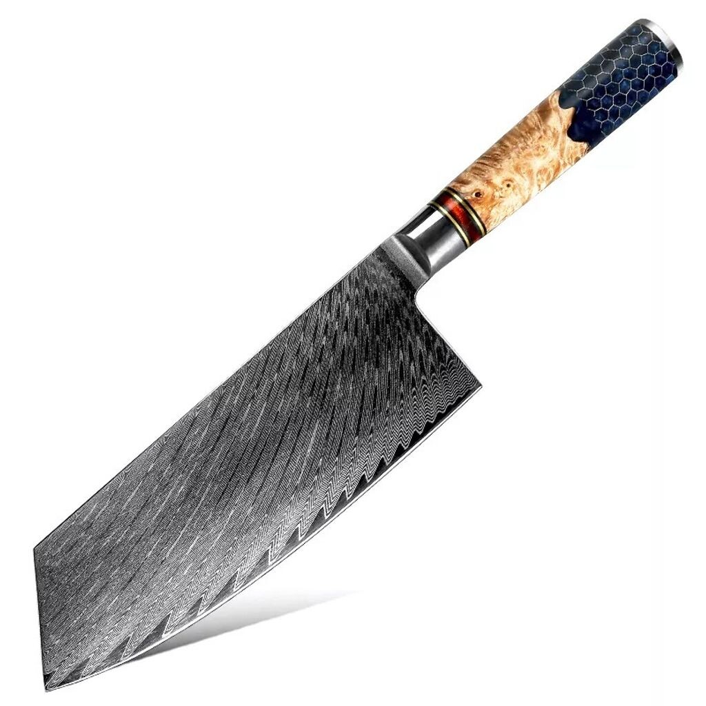 

Кухонный нож Honeycomb Damascus - Big Cleaver KP21770 OEM