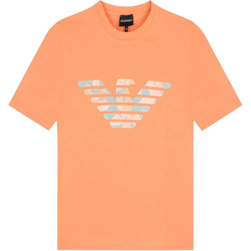 Футболка женская Orange Pink EMPORIO ARMANI