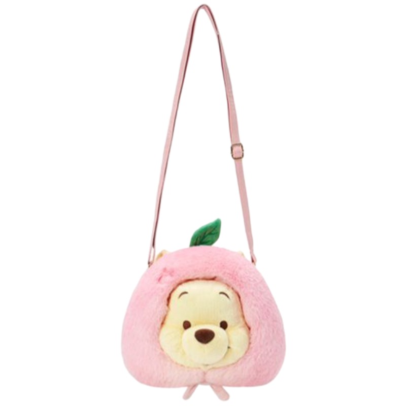 

Disney Персиковый Винни Пух плюшевая кукла сумка через плечо