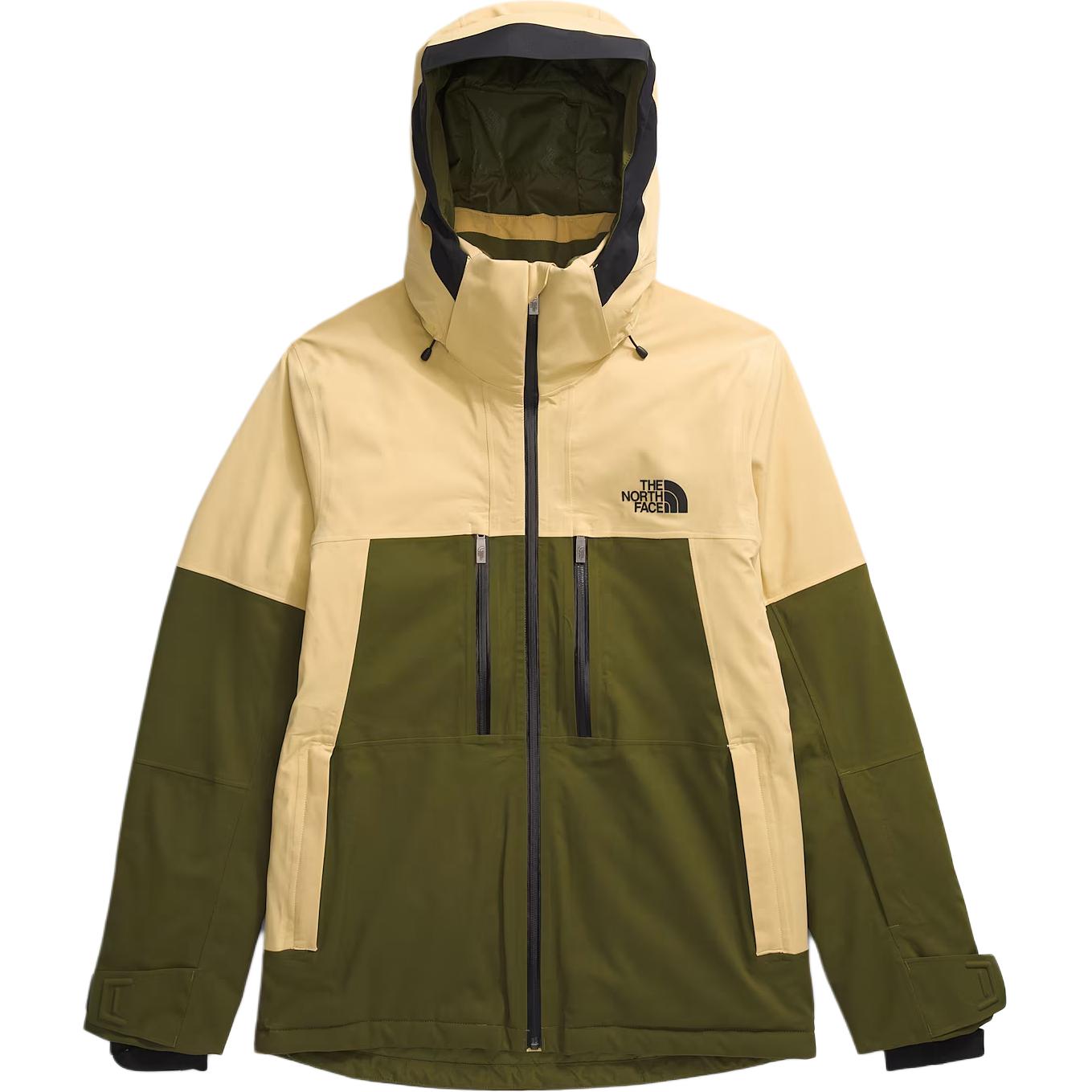 

Застегивающаяся на молнию куртка с высоким воротником Chakal THE NORTH FACE, золотой/оливковый