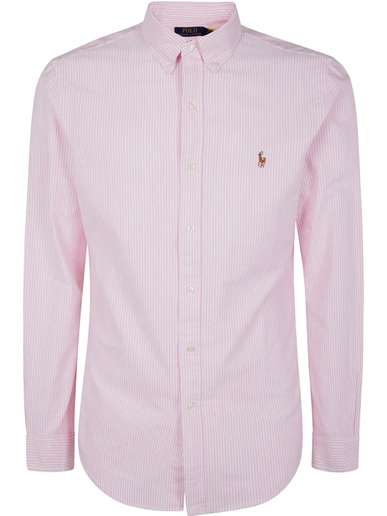 

Полосатая рубашка Polo Ralph Lauren, розовый