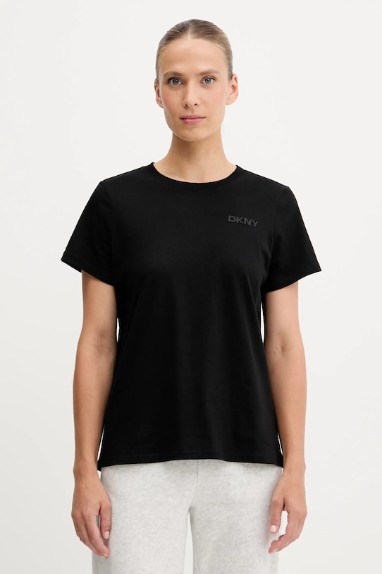 

Футболка из хлопка Dkny, черный
