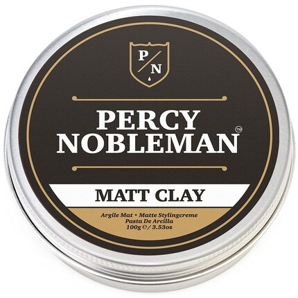 

Matte Clay By Hair Clay для мужчин, 3,38 унции, Percy Nobleman