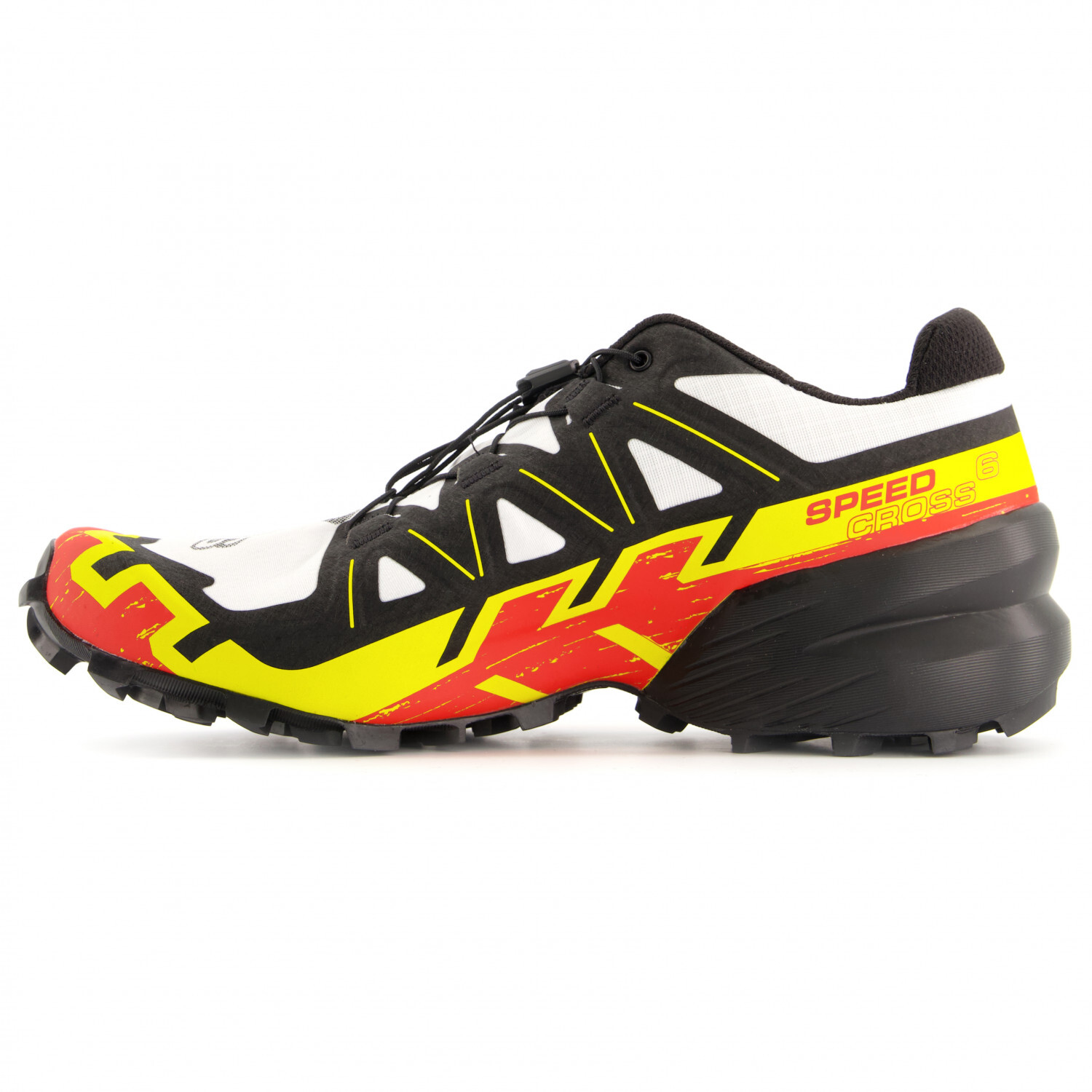 Кроссовки для бега по пересеченной местности Salomon Speedcross 6, цвет Black/Black/Phantom — фото 4