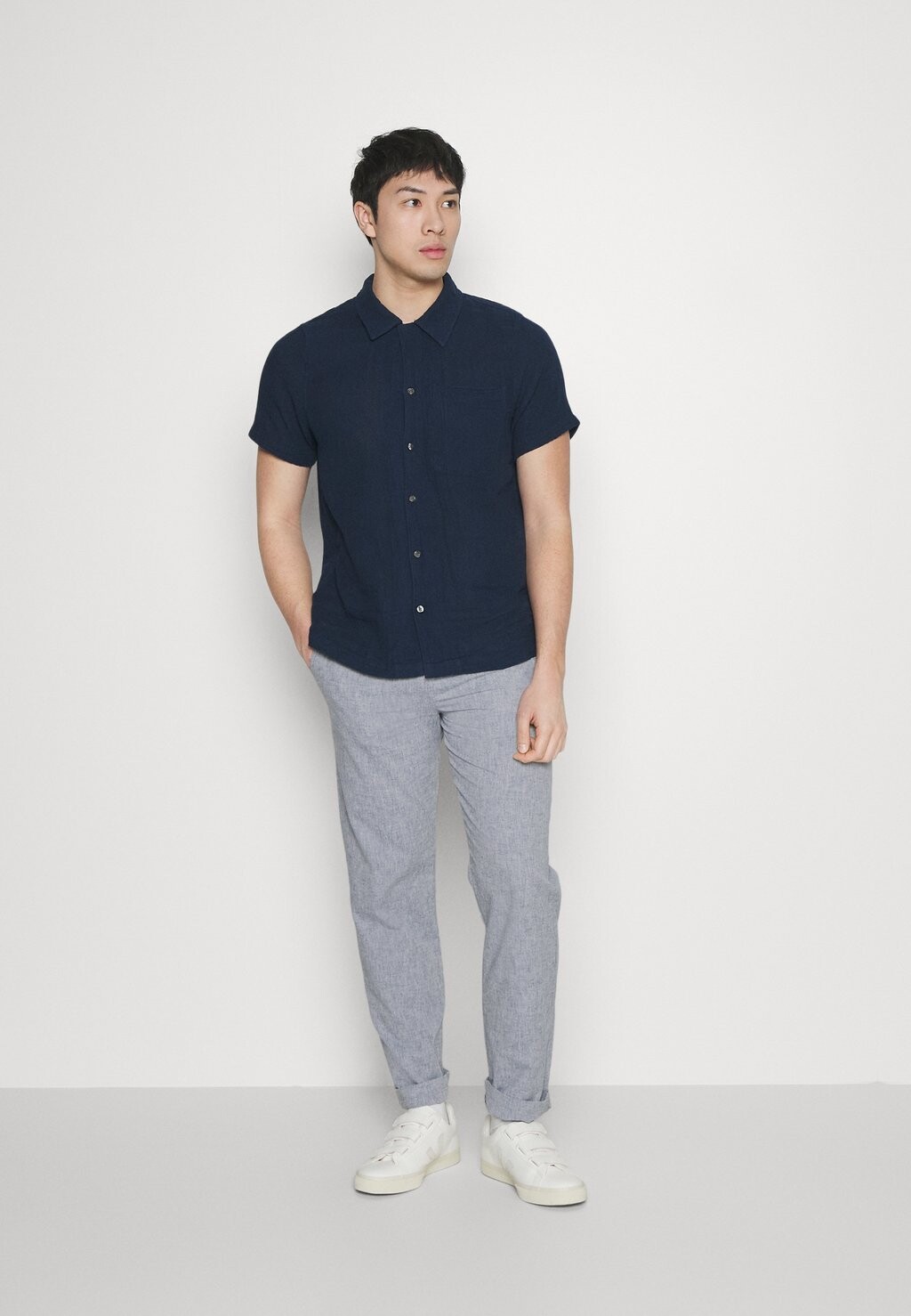 

Брюки Slhstraight-Silas Pants Selected, синий