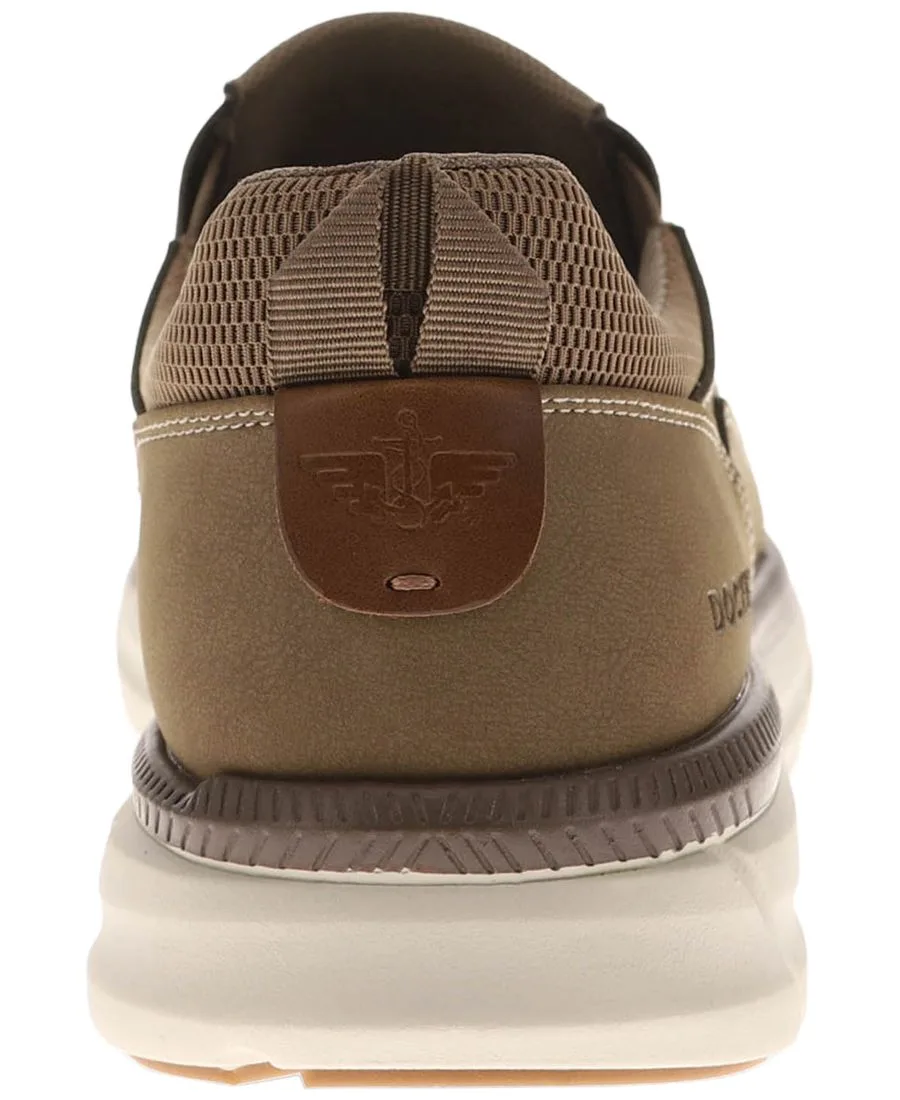 Мужские слипоны GO-TIME Active Rebound Dockers, Taupe — фото 3