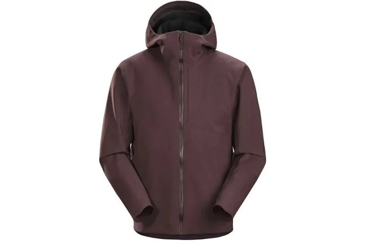 Куртка SAWYER мужская с капюшоном, мягкая мембранная Arcteryx, Rich Purple/Figment