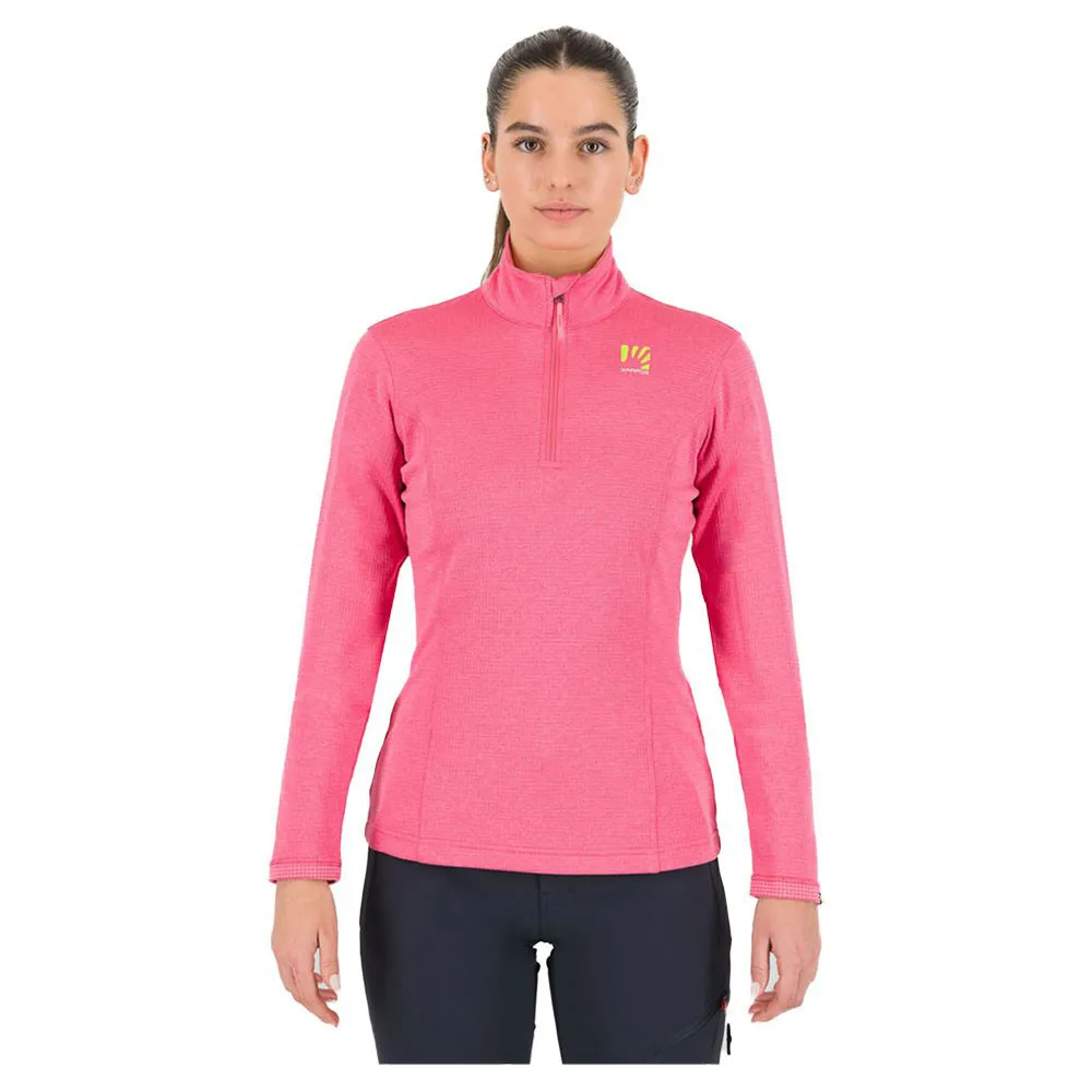 

Флис Karpos Pizzocco half zip, розовый