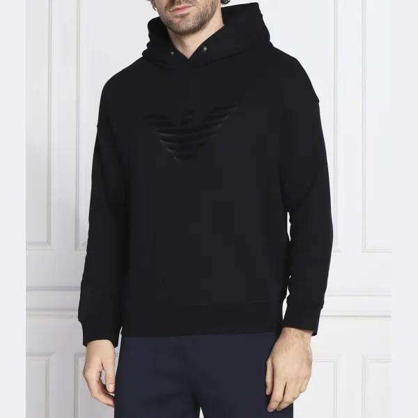 

Толстовка обычного кроя Emporio Armani, синий