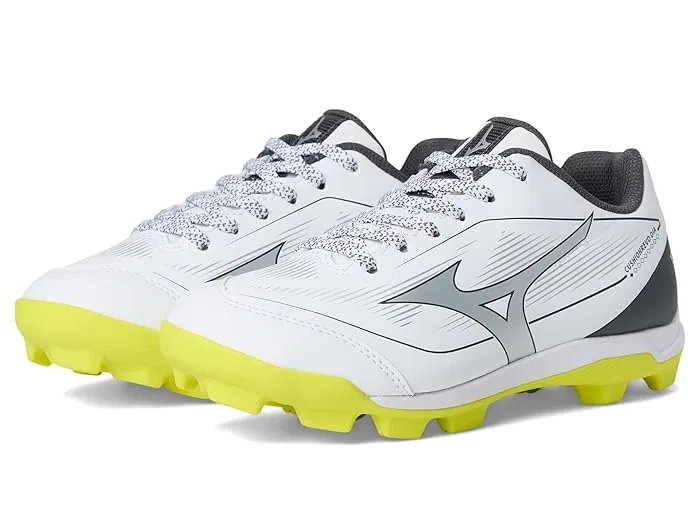 Кроссовки тренировочные Cushionrevo Diamond Jr Mizuno Kids, White/Safety Yellow