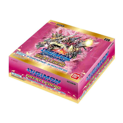 

Карточная игра Bandai Digimon TCG: Great Legend [BT04] Booster Box