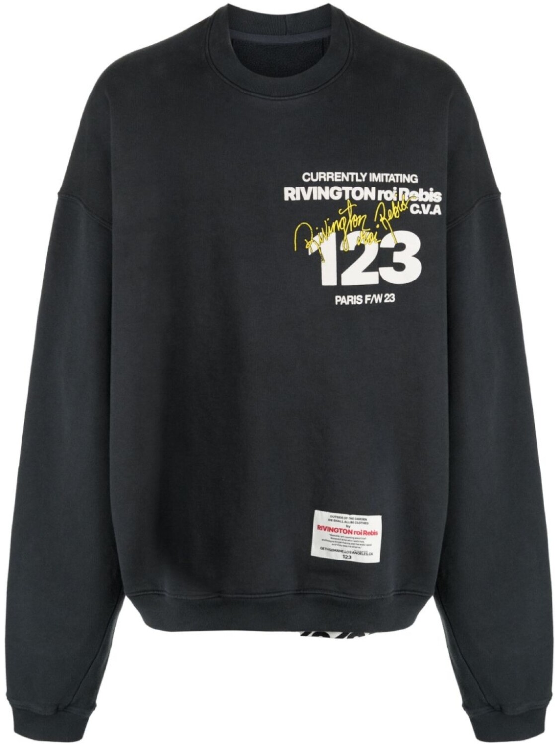 

RRR123 толстовка CVA Imitation of Paris, серый