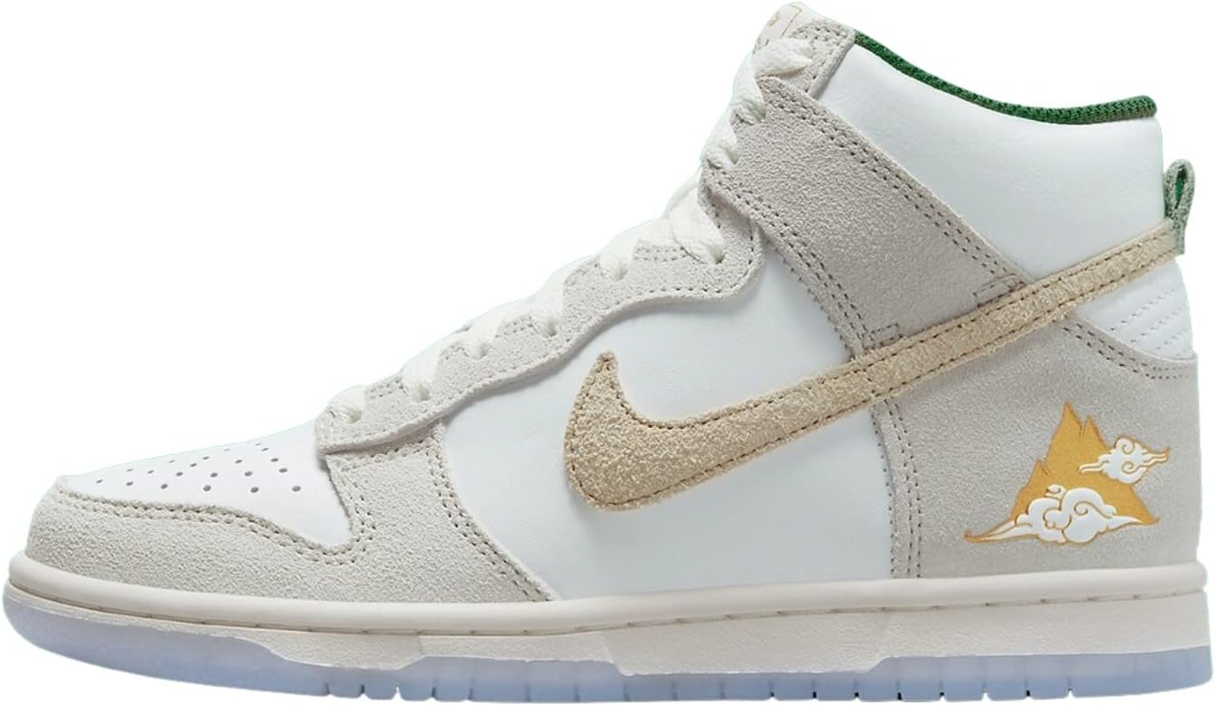 

Детские кроссовки Nike Dunk High (Gs) унисекс, белый