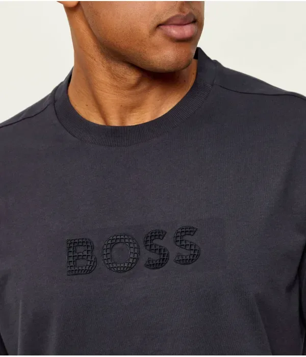 Футболка TS_Terrace regular fit Boss Green, темно-синий — фото 4