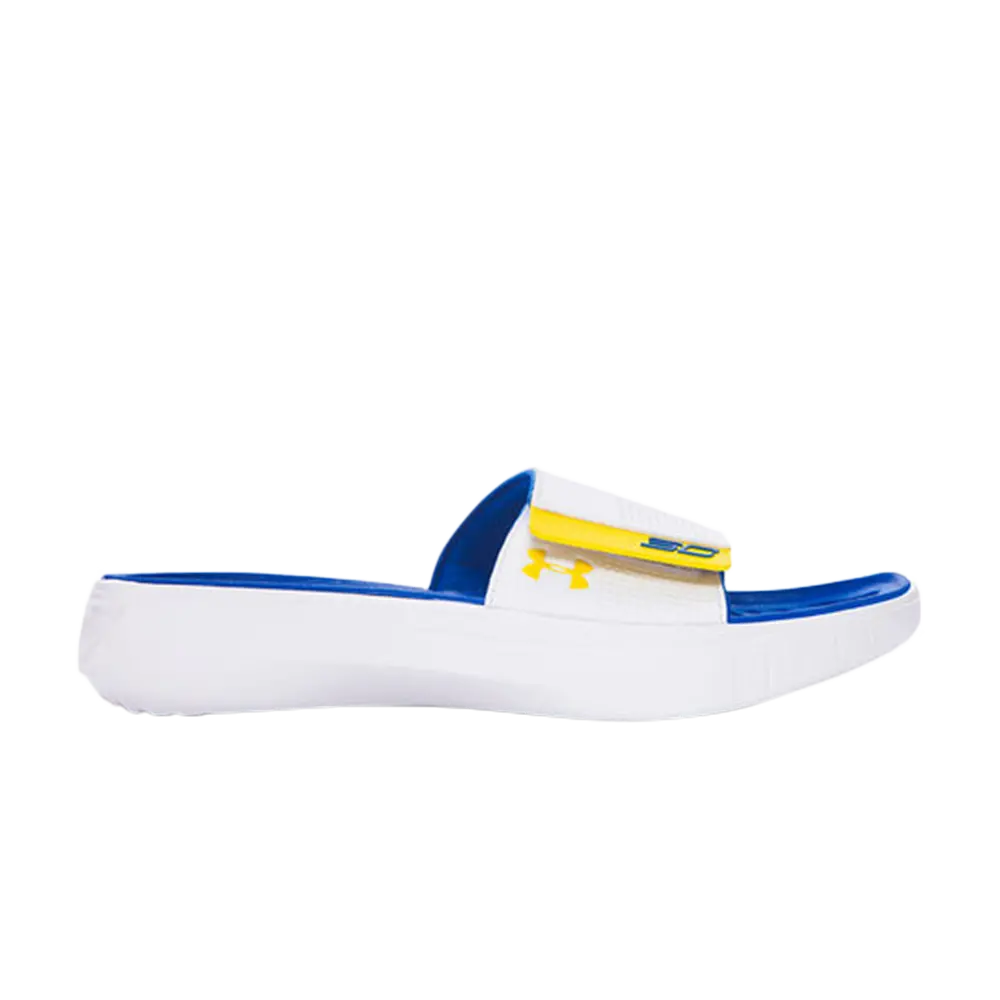 

Кроссовки Curry 3 Slides GS Under Armour, белый