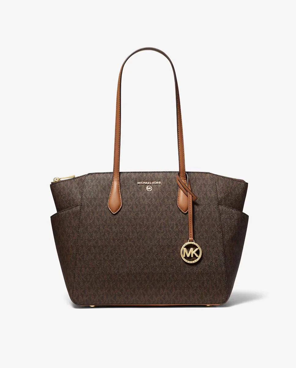 

Большая сумка через плечо Marilyn с логотипом Michael Michael Kors, коричневый