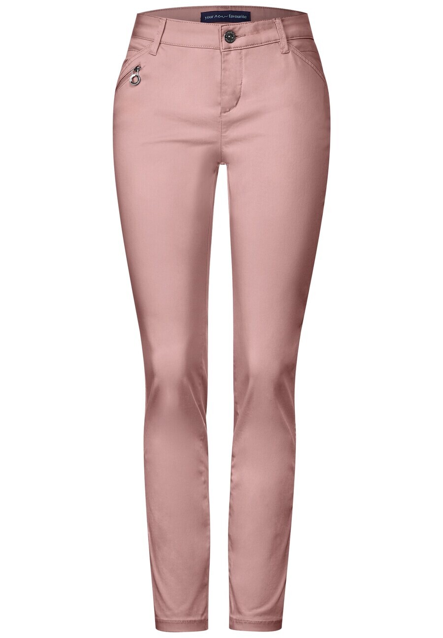 

Брюки STREET ONE Slim fit Pants, цвет Rose