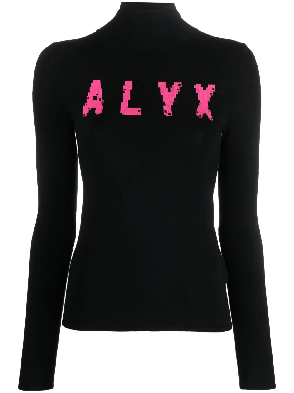 

Джемпер вязки интарсия с логотипом 1017 ALYX 9SM, черный