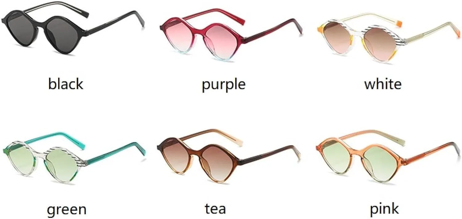 

Солнцезащитные очки с защитой от УФ-излучения UV400 | Маленький панк | Для женщин и мужчин | Для занятий спортом на открытом воздухе и вождения DSVIGF, White