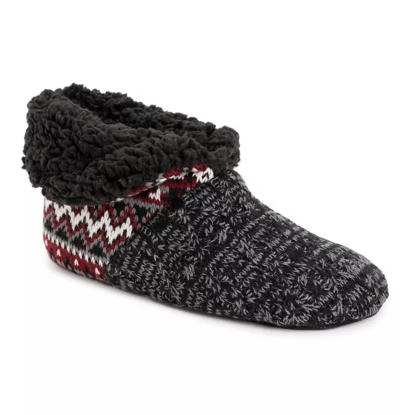 

Мужские тапочки из шерпы с отворотом Muk Luks, цвет classic
