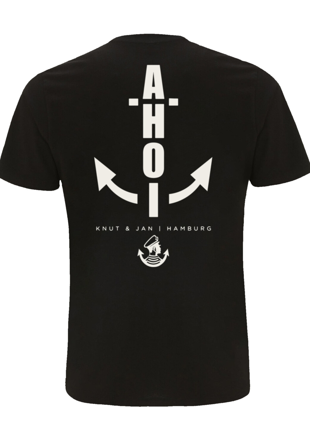 

Футболка F4NT4STIC Ahoi Anker Knut & Jan Hamburg, черный