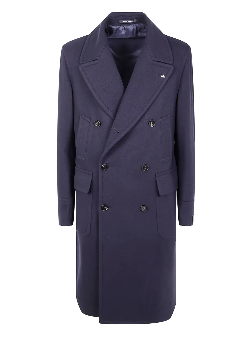 

Двубортное пальто с длинными рукавами Tagliatore, синий