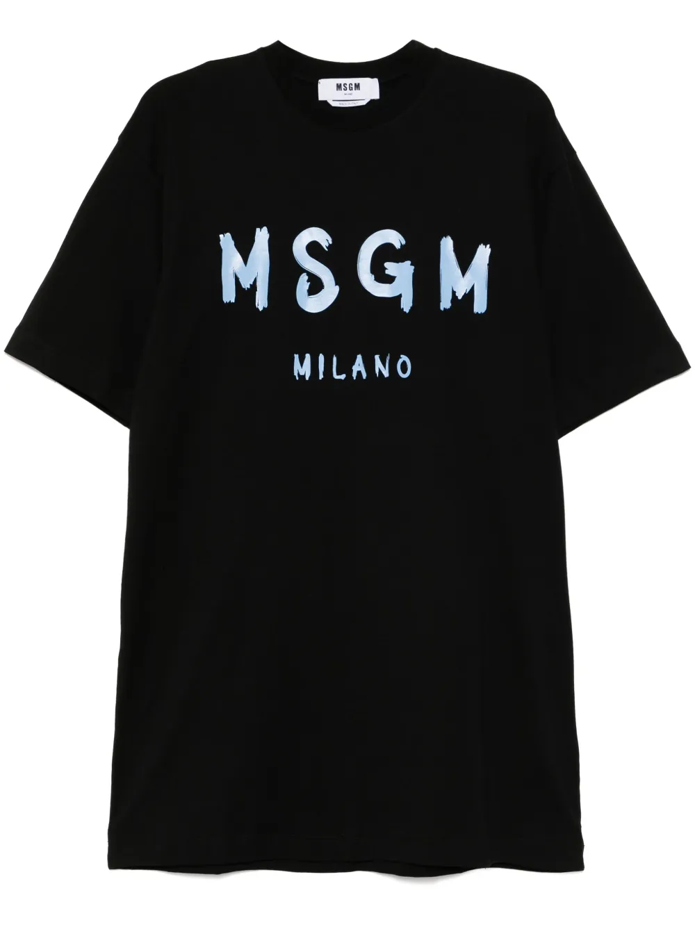 

Платье-футболка мини MSGM, черный