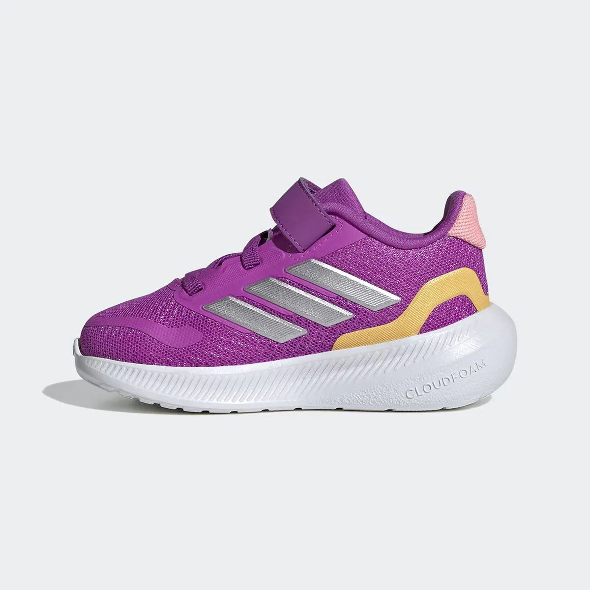 Кроссовки для бега Adidas Runfalcon 5 для малышей, цвет Violeta — фото 4