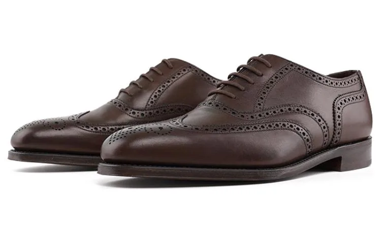 LOAKE Мужские повседневные туфли из натуральной кожи черные
