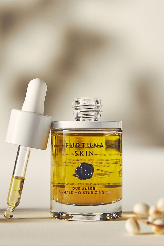 Двухфазное увлажняющее масло Furtuna Skin Due Alberi, золото — фото 3