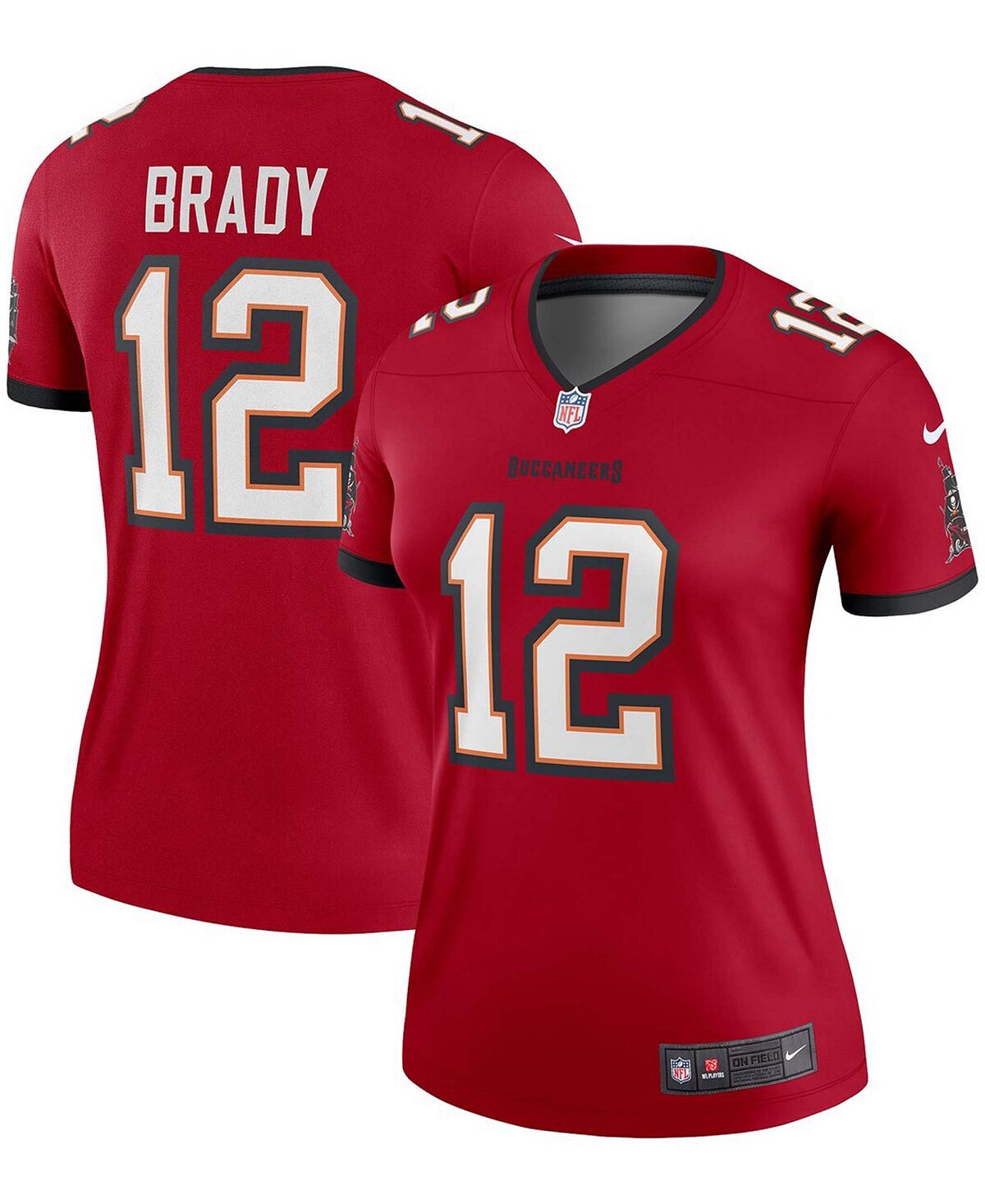 

Женская красная майка Tom Brady Buccaneers Legend от Tom Brady Nike, красный