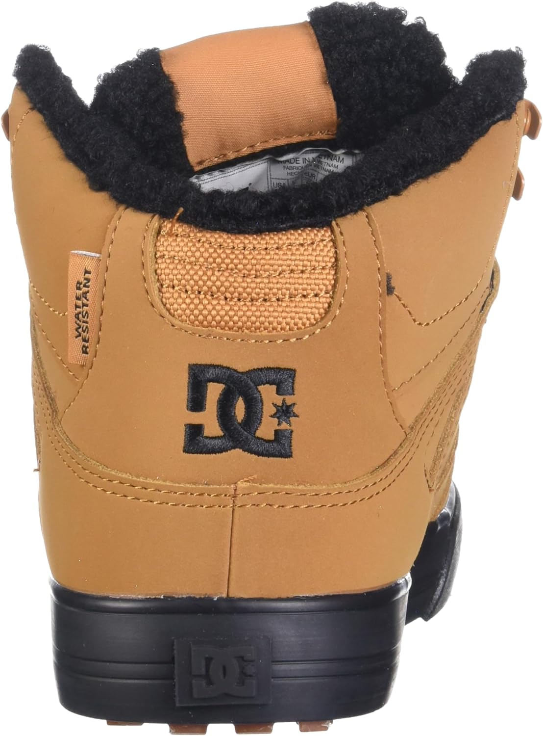 Мужские высокие кеды для скейтборда DC Men's Pure DC Shoes, черный — фото 2