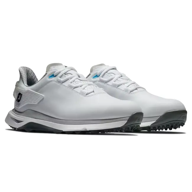 

Footjoy Pro|SLX 56912 мужские белые кожаные водонепроницаемые кроссовки для гольфа FJ30 (белый, 9.5)