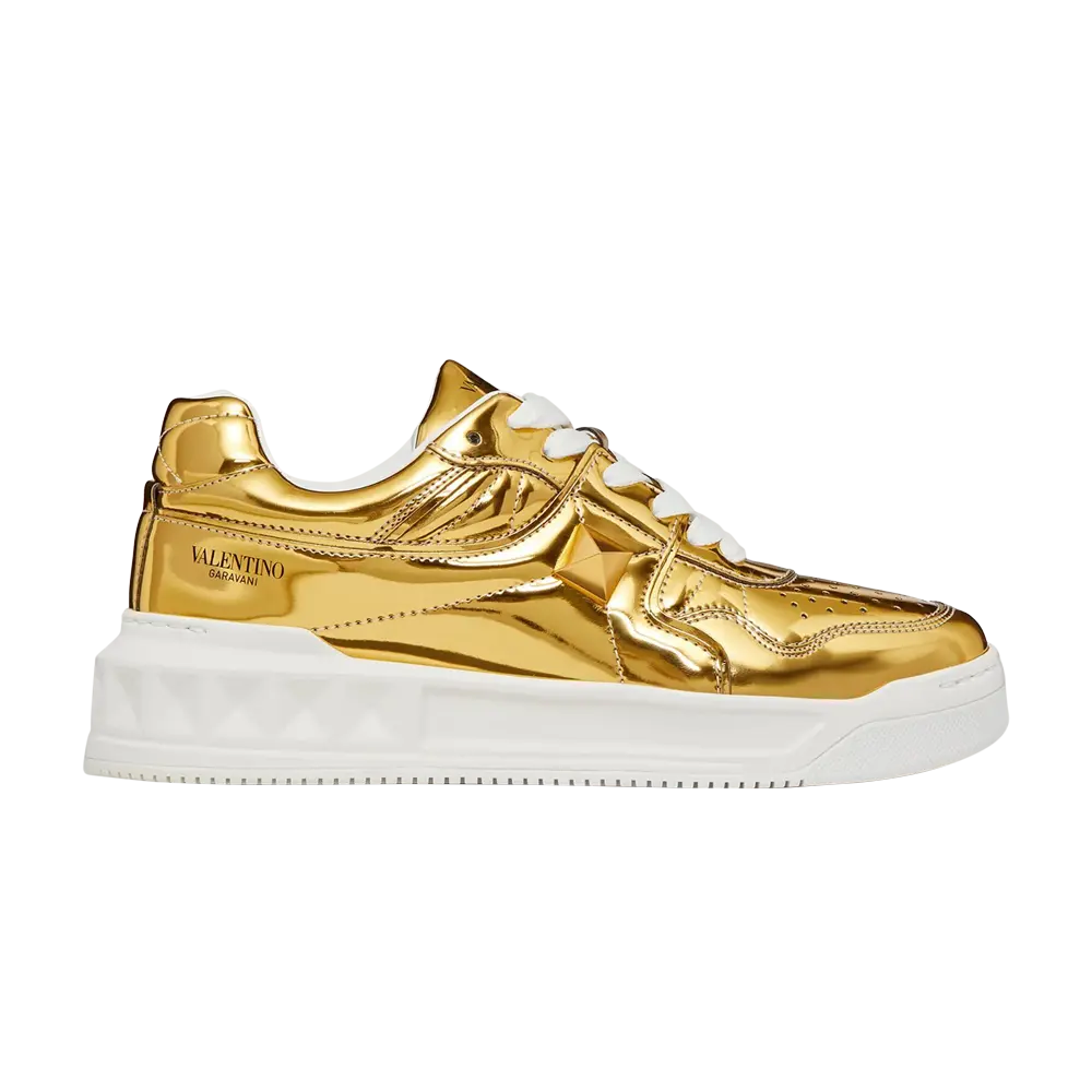 Низкие кроссовки Valentino Wmns One Stud Low, золото