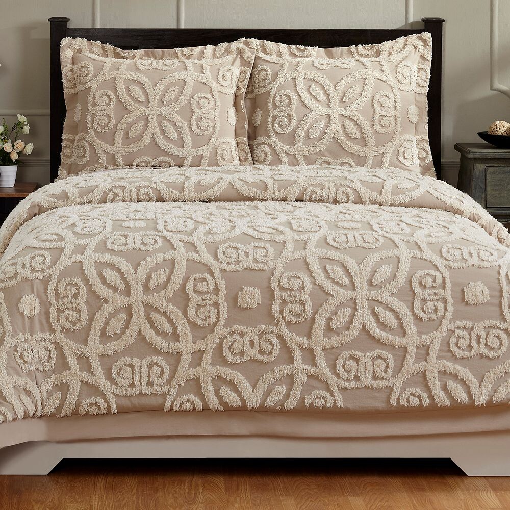 

Комплект одеял из хлопка Better Trends Eden, цвет Linen Ivory