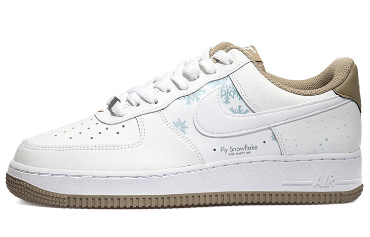 

Кроссовки Nike Air Force 1 Skateboard Shoes Men Low-Top White Brown