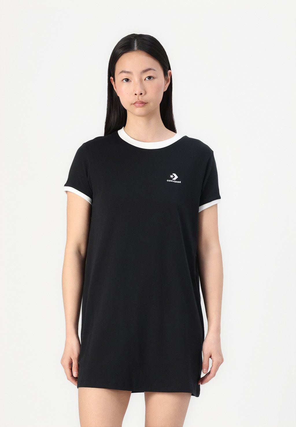 

Платье из джерси STAR CHEVRON TEE DREE Converse, черный