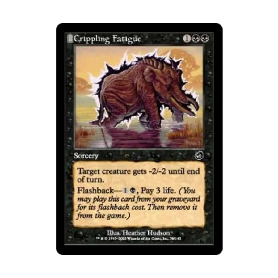 

CCG Парализующая усталость (С), MTG - Torment