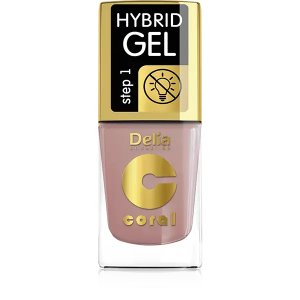 

Гибридный лак для ногтей 43 Delia Coral Hybrid Gel, 11 мл