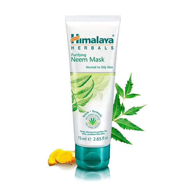 

Очищающая маска для лица Purifying Neem Mask Himalaya, 75 ml