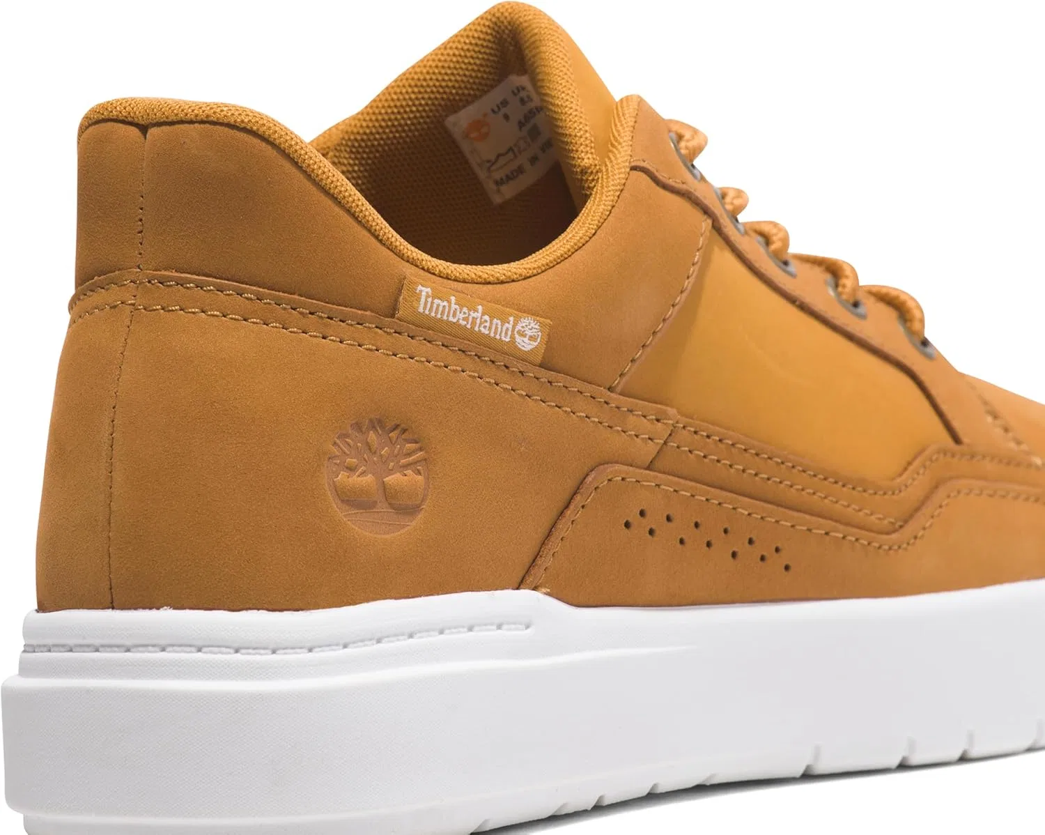Мужские низкие кроссовки Timberland Allston на шнуровке, 2-Wheat Nubuck — фото 2