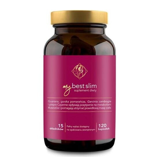 

MyBestPharm, MyBestSlim 2.0, Таблетки для похудения, 120 капсул.