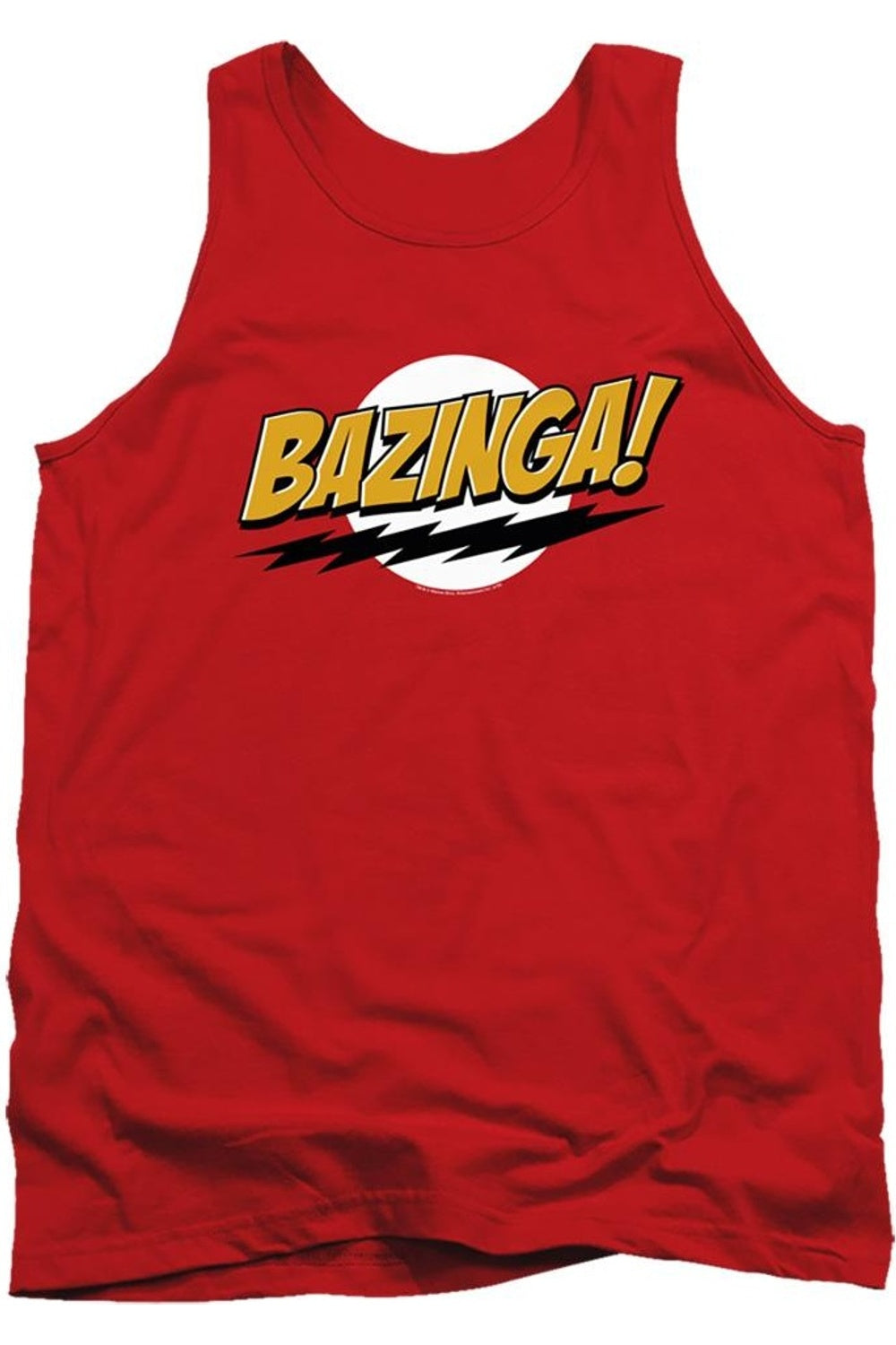 

Большая Теория Взрыва Bazinga Взрослая Майка Gildan, красный