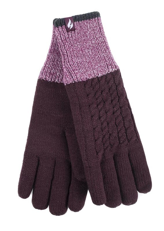 

Женские термоперчатки на зиму в стиле Kisdon Mulberry Heat Holders, розовый