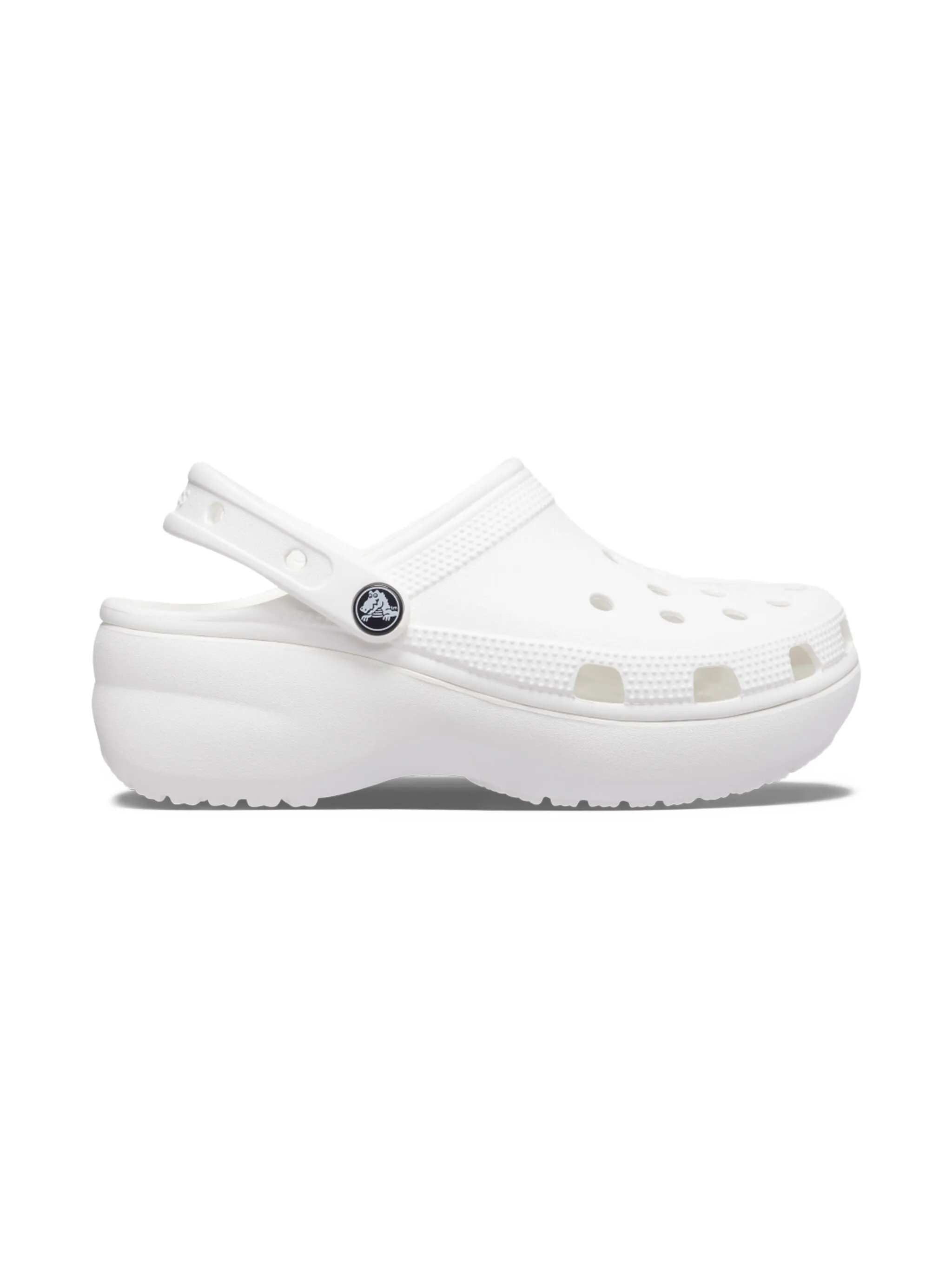 

Клоги на платформе Crocs Kids, белый